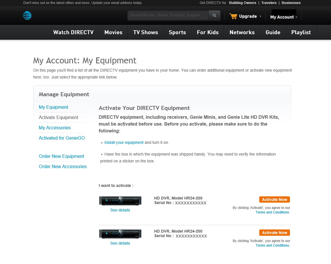 How To Activate Your DIRECTV Receiver On The Phone Or Online The Solid Signal Blog How To Activate Your DIRECTV Receiver On The Phone Or Online The Solid Signal Blog