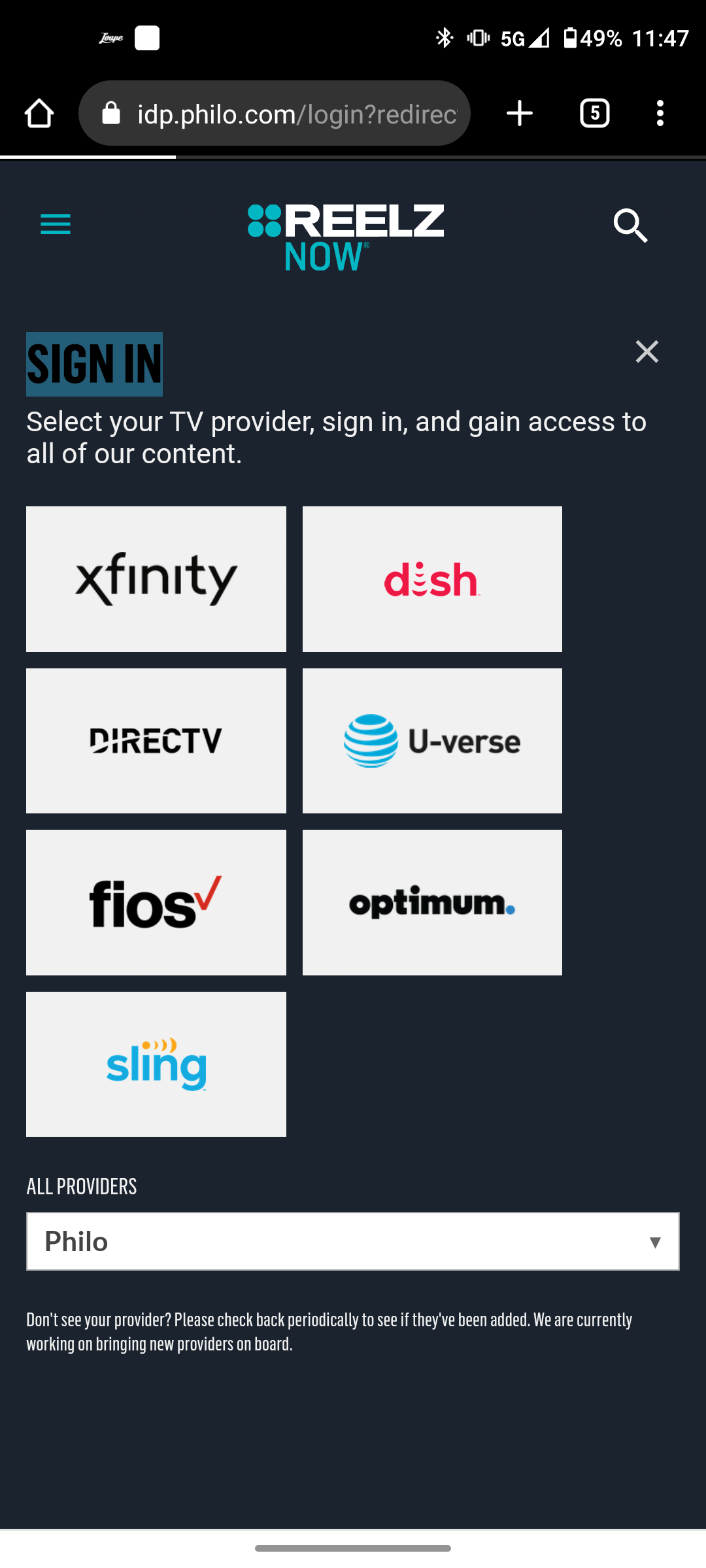 How To Add Reelz If Using Philo Channels Community