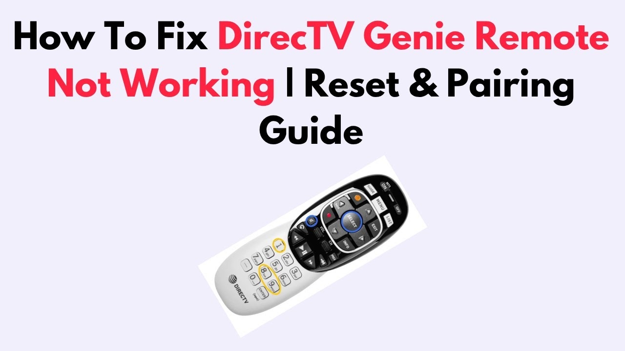 resetting directv remote resetting directv remote