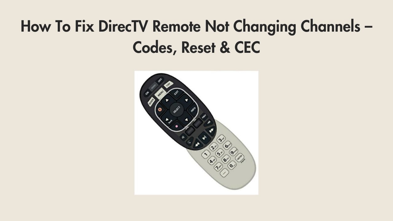 my directv remote is not working my directv remote is not working