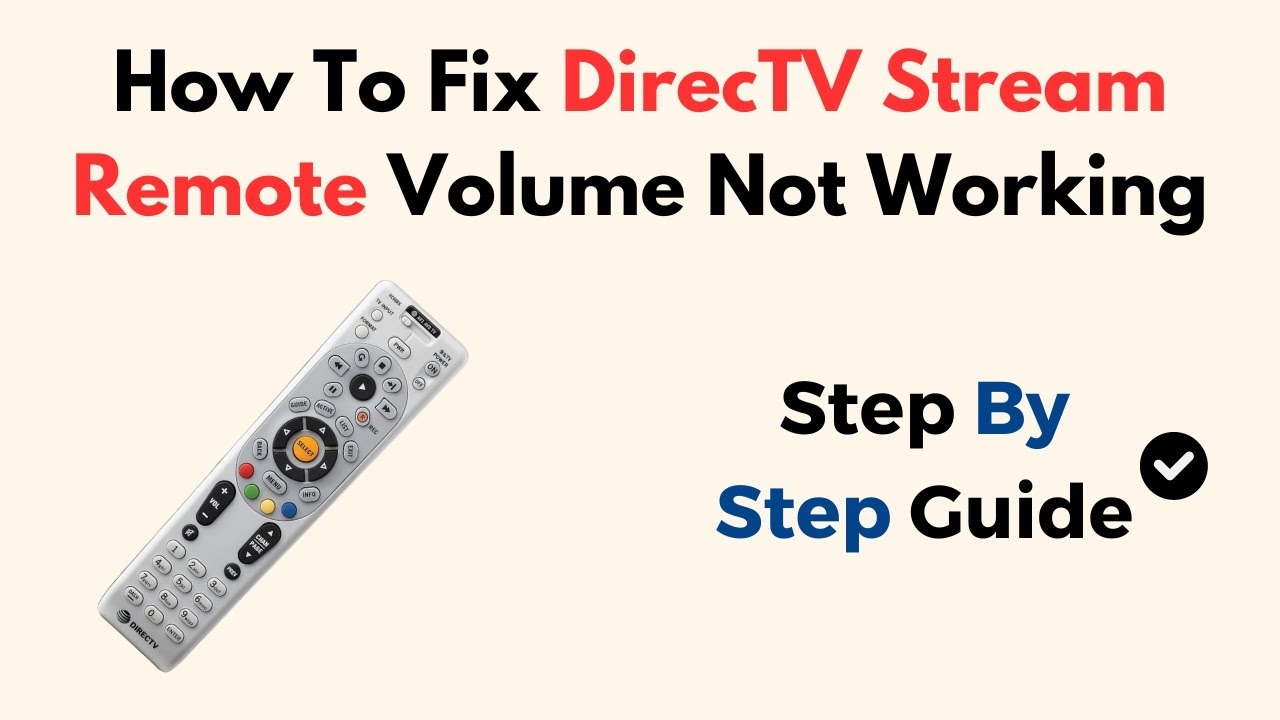 How To Fix DirecTV Stream Remote Volume Not Working YouTube How To Fix DirecTV Stream Remote Volume Not Working YouTube