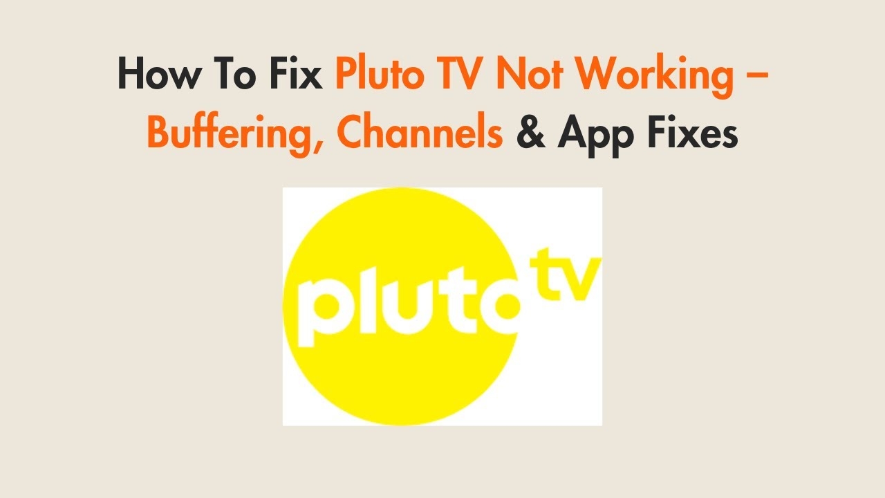 is pluto tv down