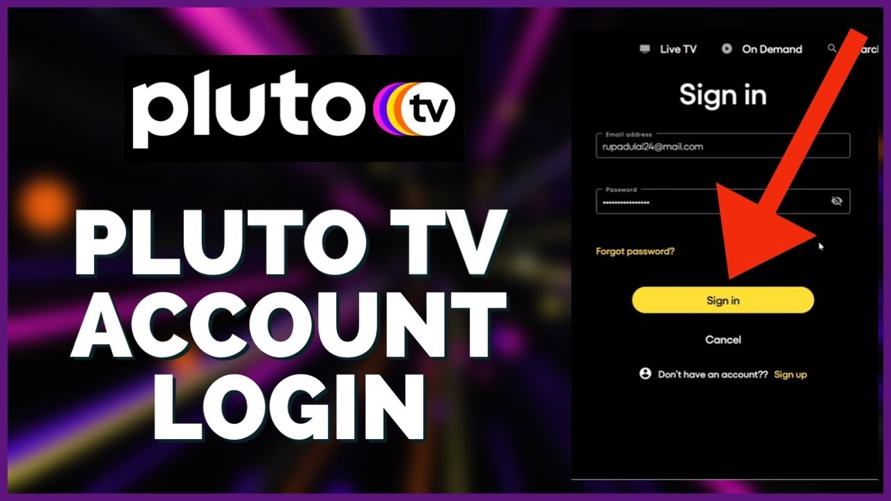 pluto tv requires sign in pluto tv requires sign in
