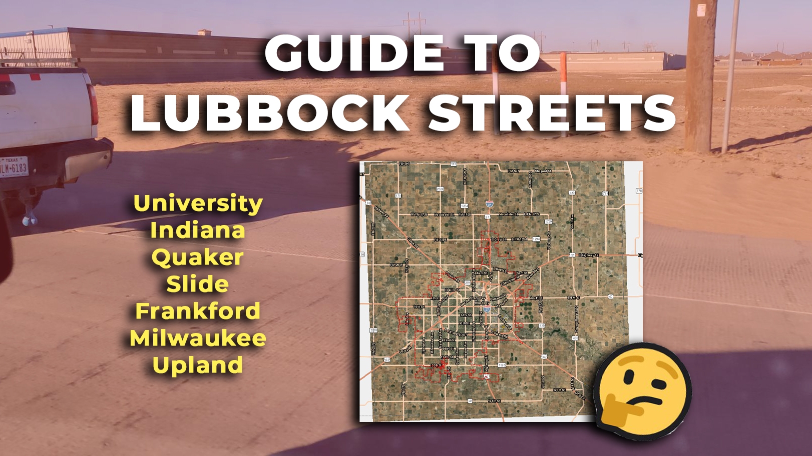How To Navigate The Streets In Lubbock Texas How To Navigate The Streets In Lubbock Texas