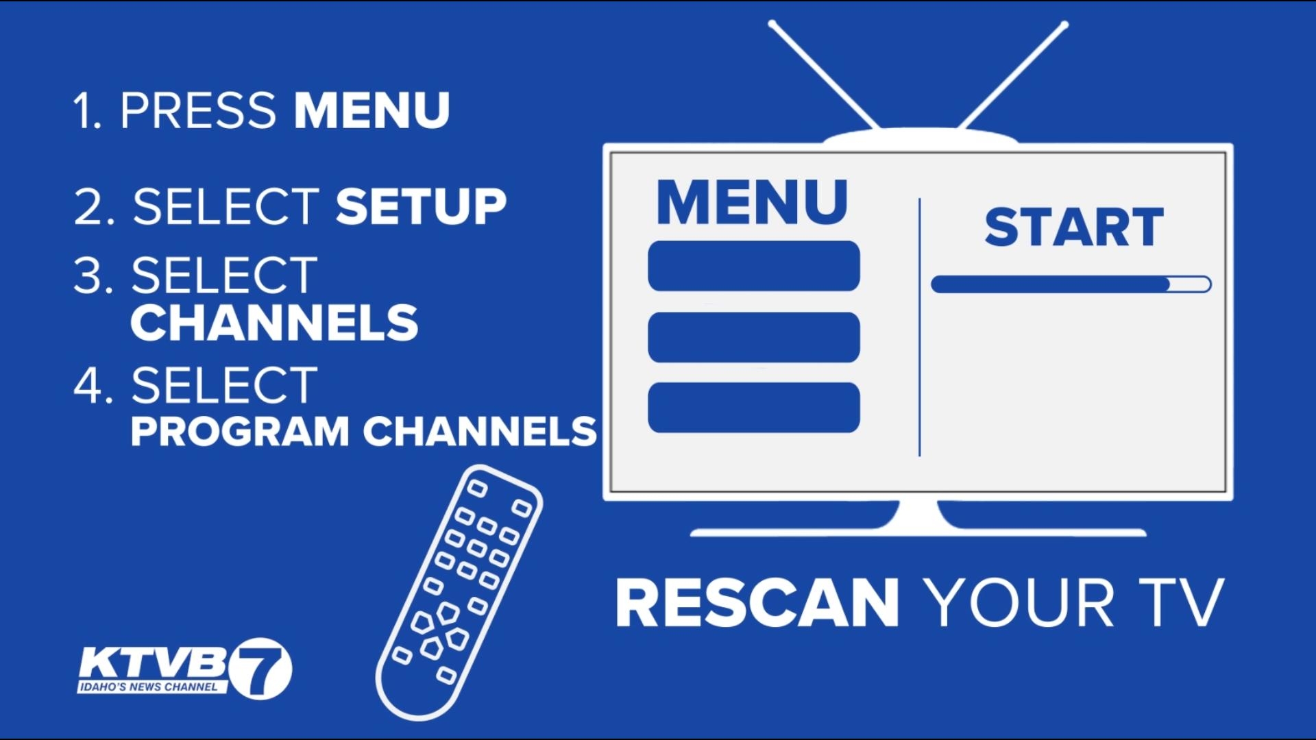How To Rescan Your Antenna TV To Keep Watching KTVB Ktvb