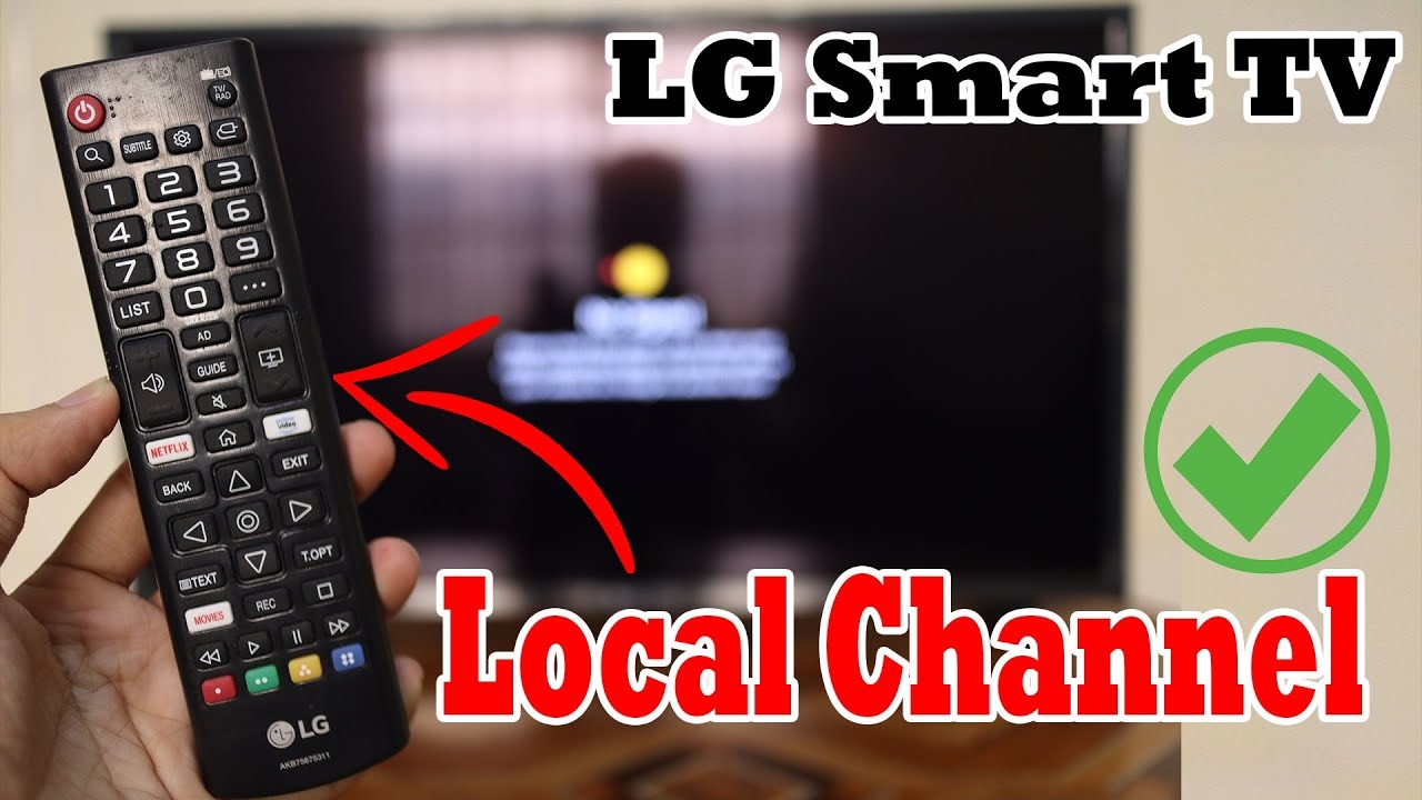 How To Search Local Channels On LG Smart TV Scan Antenna Channels YouTube