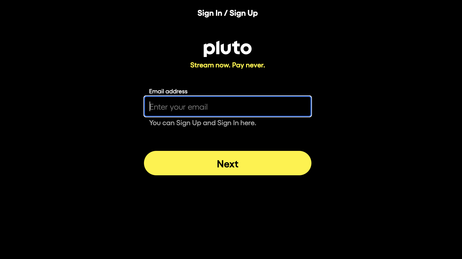 pluto tv login pluto tv login
