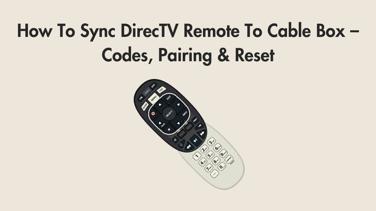 how to reset directv cable box