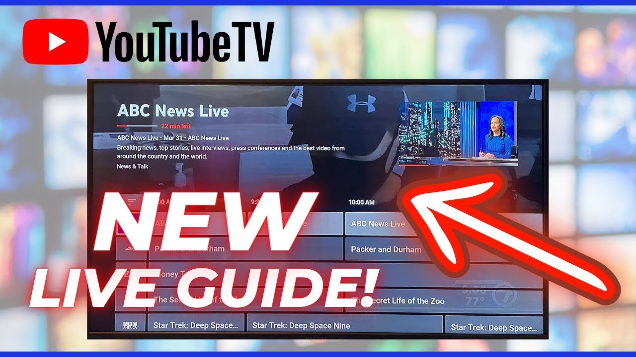 How To Use YouTube TV s New And Improved Live Guide YouTube