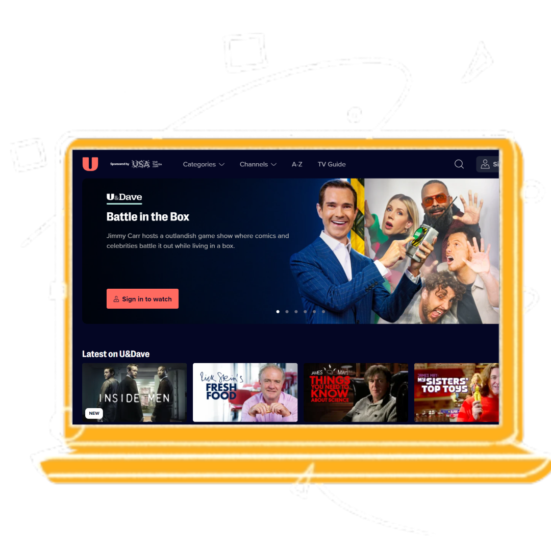 How To Watch U Dave In The US PureVPN How To Watch U Dave In The US PureVPN