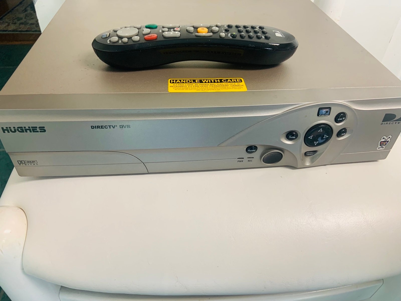 HUGHES Direct TV DVR With TiVo Model SD DVR40 With Remote Used HUGHES Direct TV DVR With TiVo Model SD DVR40 With Remote Used