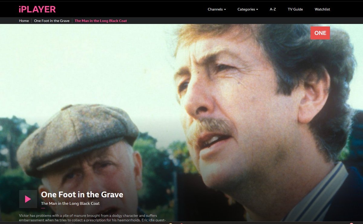 I m Currently Watching Every Episode Of One Foot In The Grave In Series 2 The Famous Catchphrase Has Barely Been Used I Don t Believe It In Series 3 They Really Start To