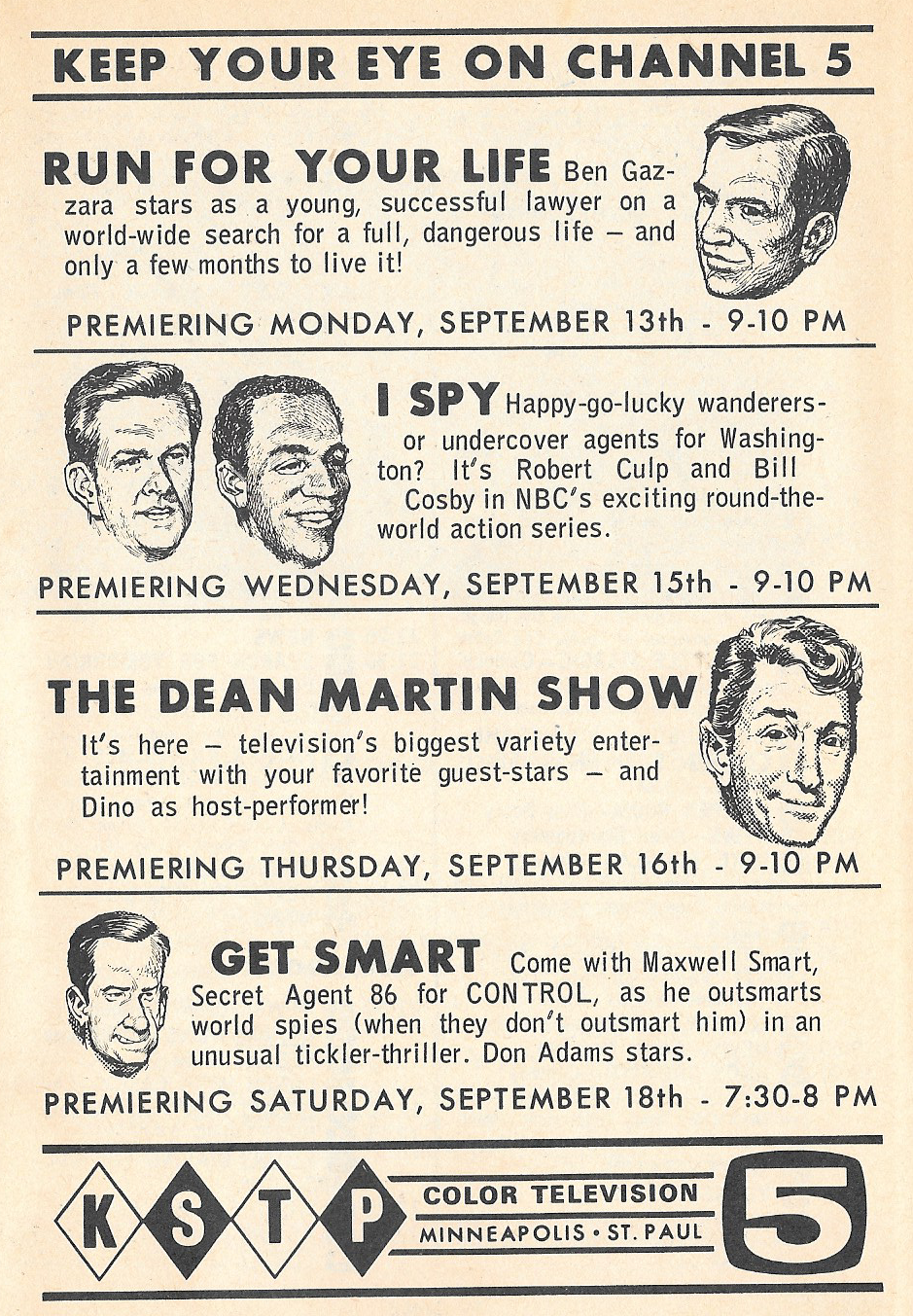 It s About TV This Week In TV Guide September 4 1965 It s About TV This Week In TV Guide September 4 1965