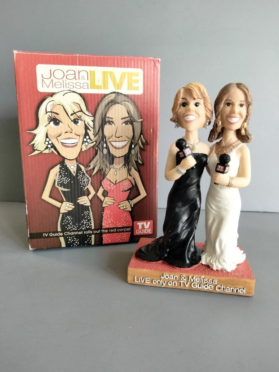 Joan Melissa Rivers Red Carpet TV Guide Promo Bobble Head Figurine W Box 7 EBay