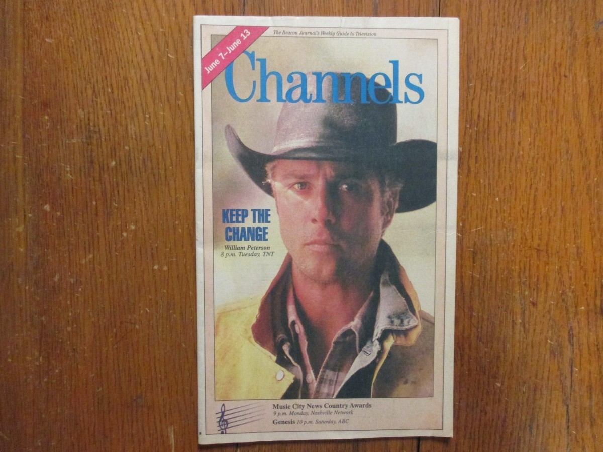June 7 1992 Akron Ohio Beacon Journal TV Magaz WILLIAM PETERSON KEEP THE CHANGE EBay