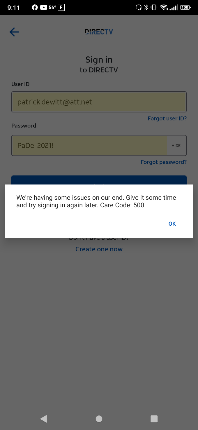 directv password reset directv password reset
