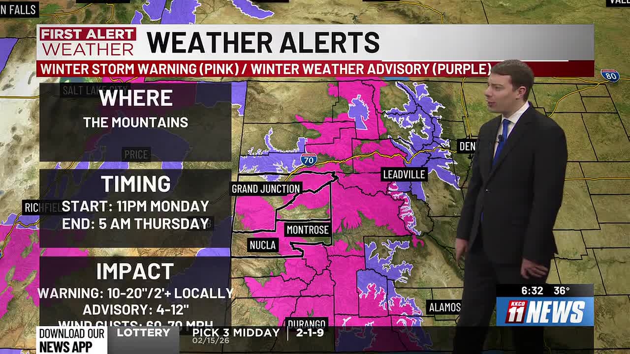 KKCO 11 News First Alert Weather Grand Junction CO