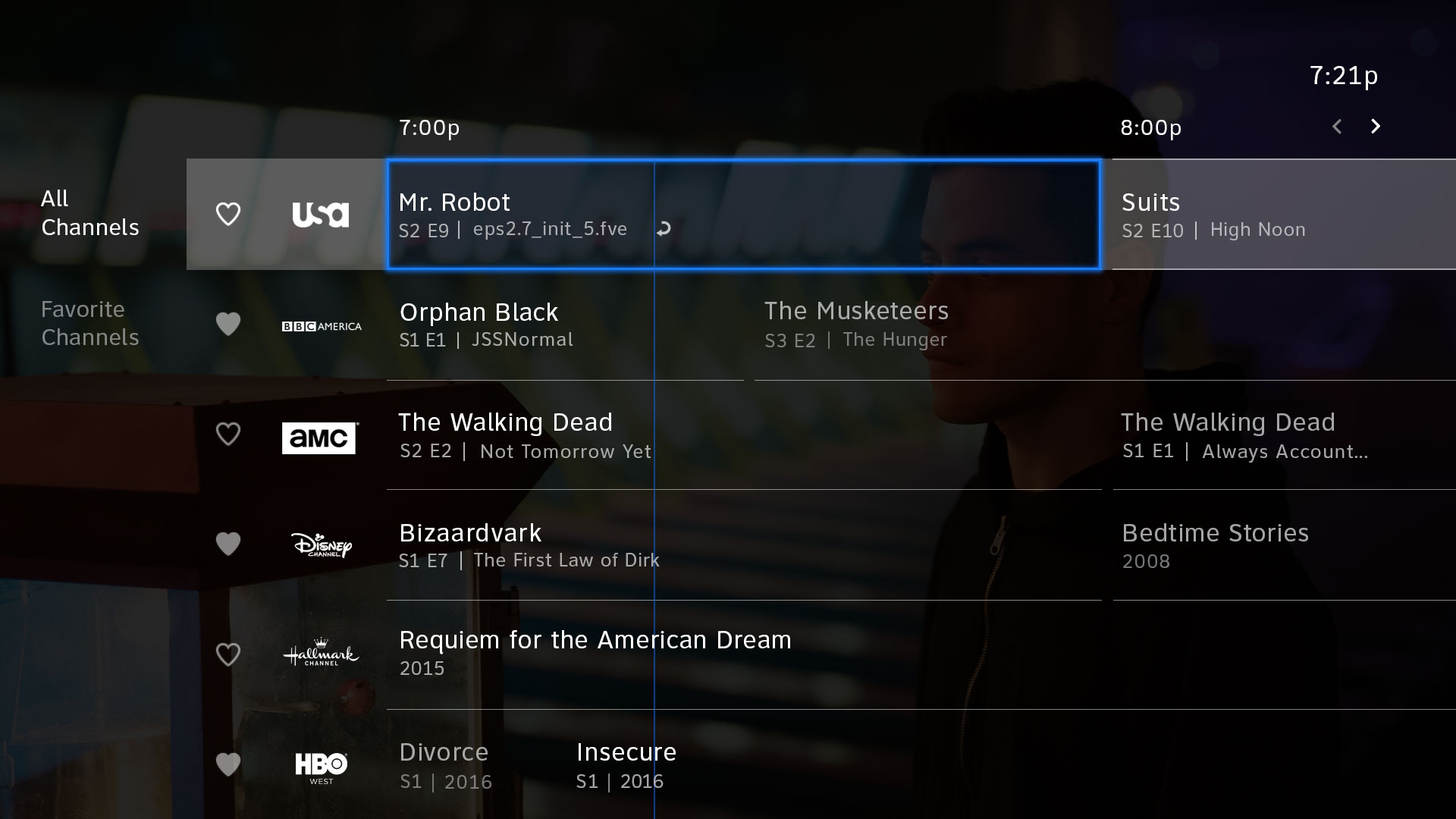 lifetime channel on directv