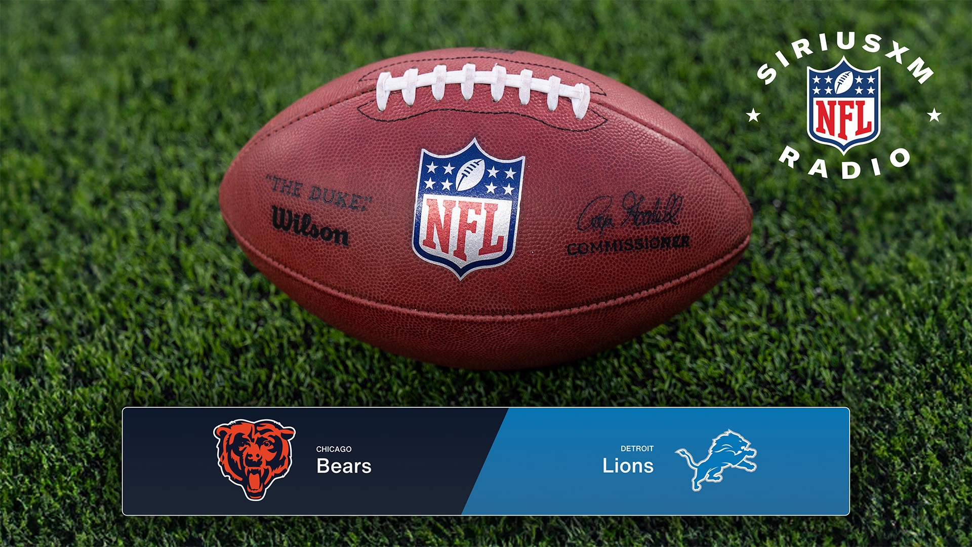 Listen Live Bears Lions NFL Radio Broadcast 9 14 25 