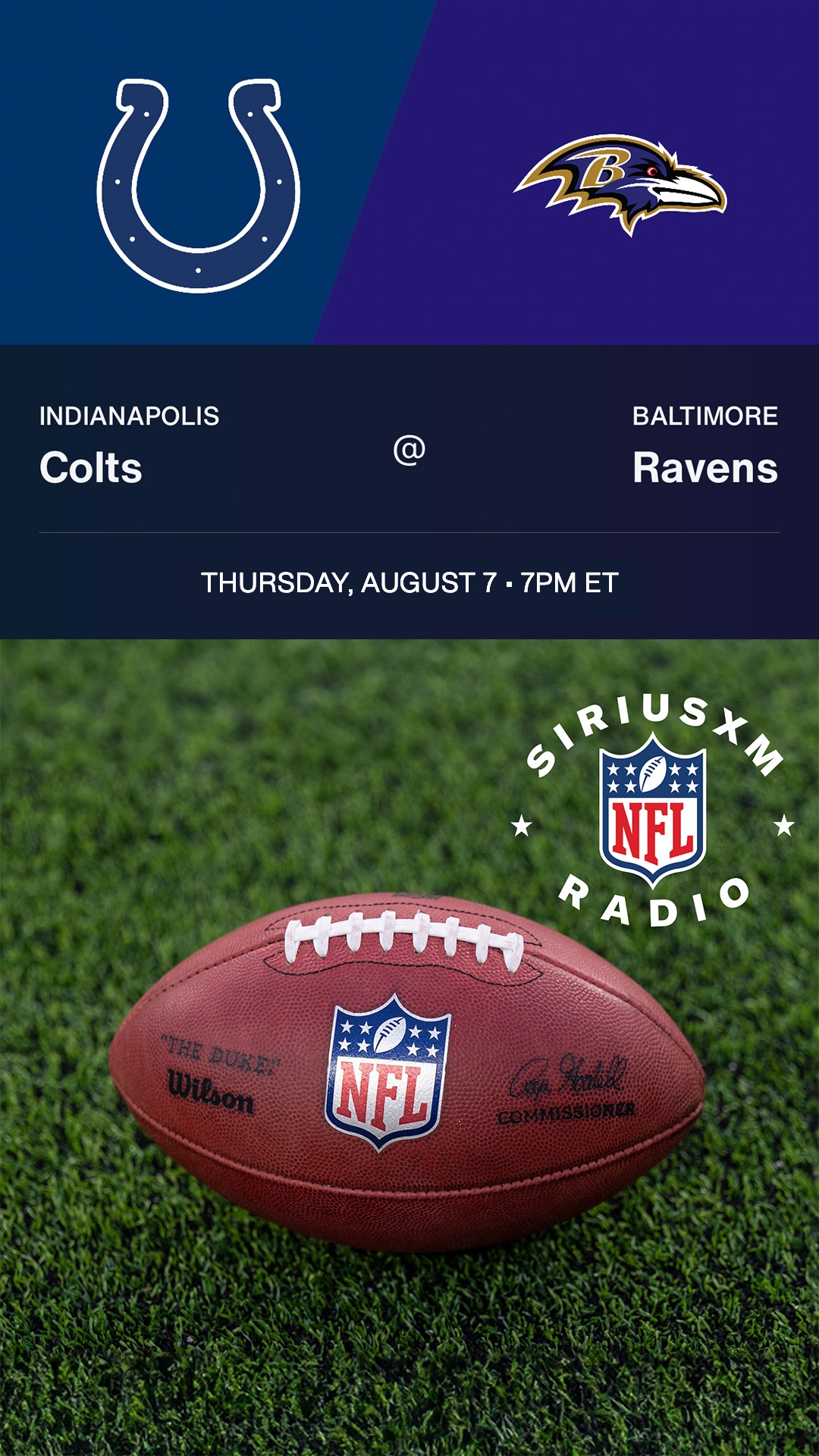 Listen Live Colts Ravens NFL Radio Broadcast 8 7 25 Listen Live Colts Ravens NFL Radio Broadcast 8 7 25