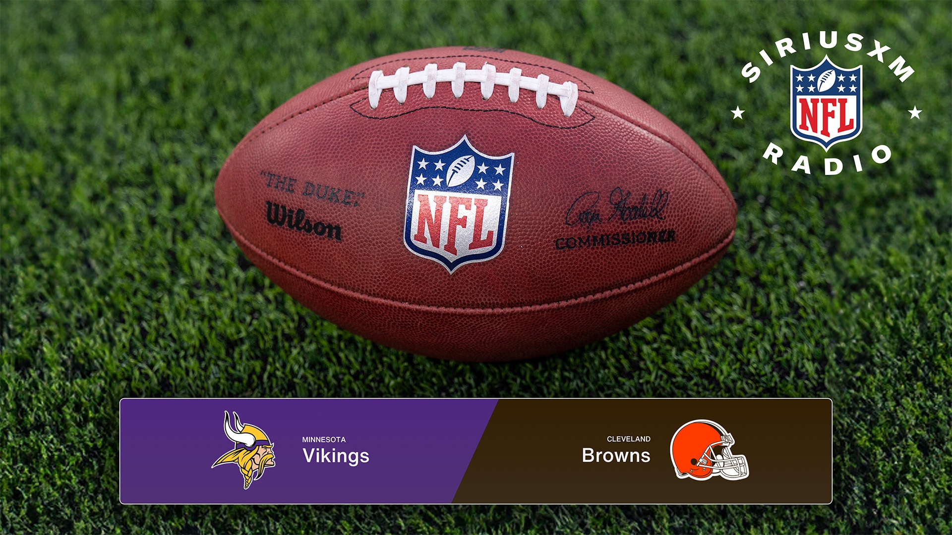 Listen Live Vikings Browns NFL Radio Broadcast 10 5 25