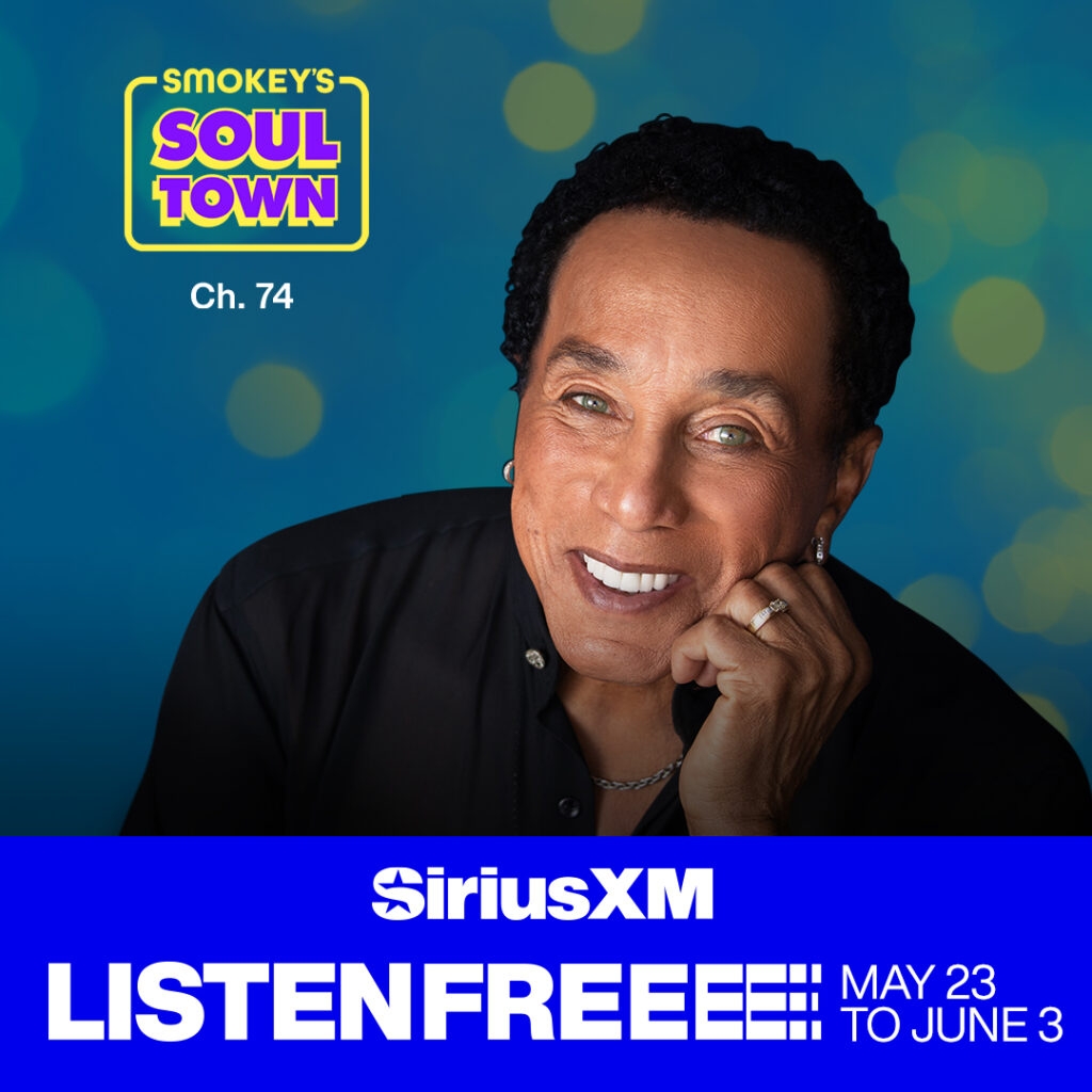 Listen To Smokey s Soul Town For Free May 23 June 3 Smokey Robinson