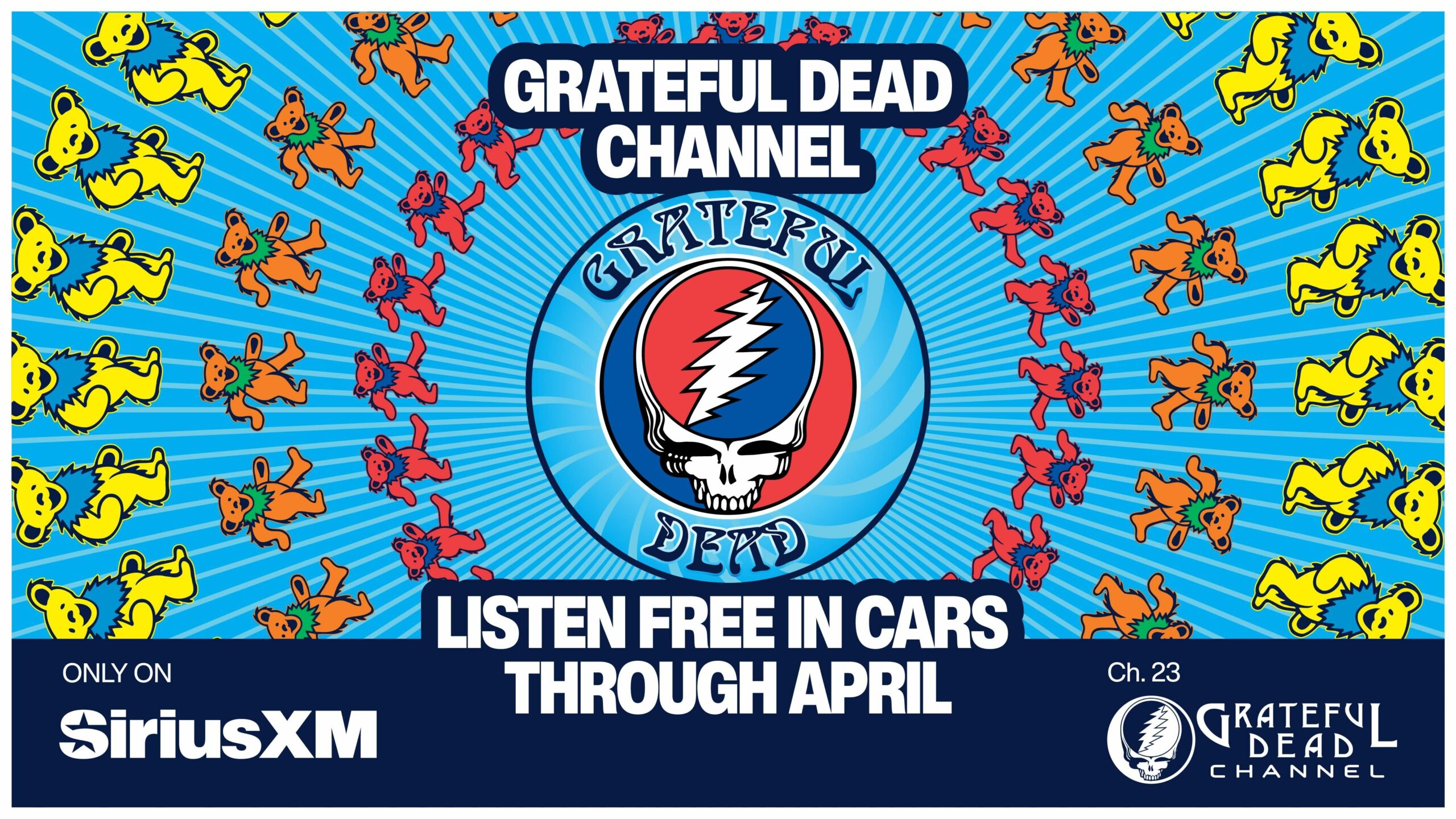 Listen To The Grateful Dead Channel Free In Cars Through April SiriusXM