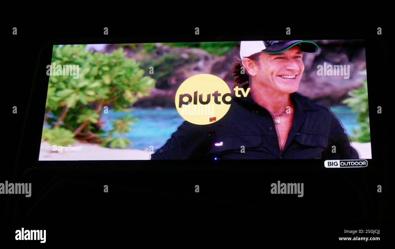 Los Angeles California USA 9th February 2025 Jeff Probst Survivor Pluto TV Billboard On Sunset Blvd Los Angeles California USA 9th February 2025 Jeff Probst Survivor Pluto TV Billboard On Sunset Blvd
