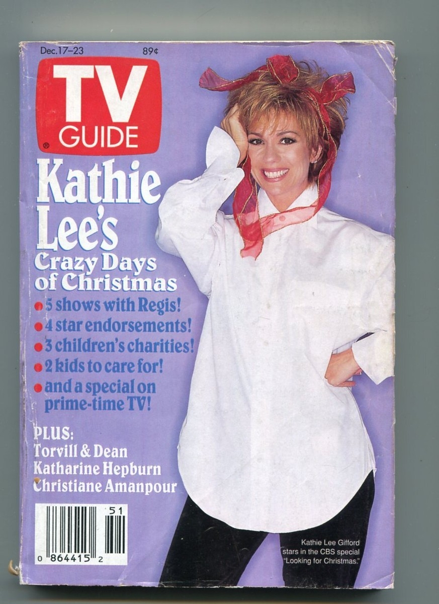 MAG TV Guide December 17 23 1994 Northern Wisconsin Ed Kathie Lee Gifford VG EBay