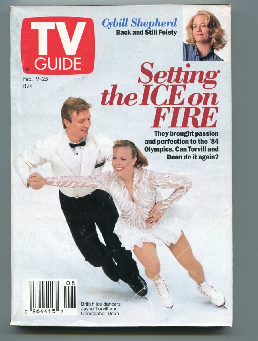 MAG TV Guide February 19 25 1994 Northern Wisconsin ED Torvill Dean VG EBay