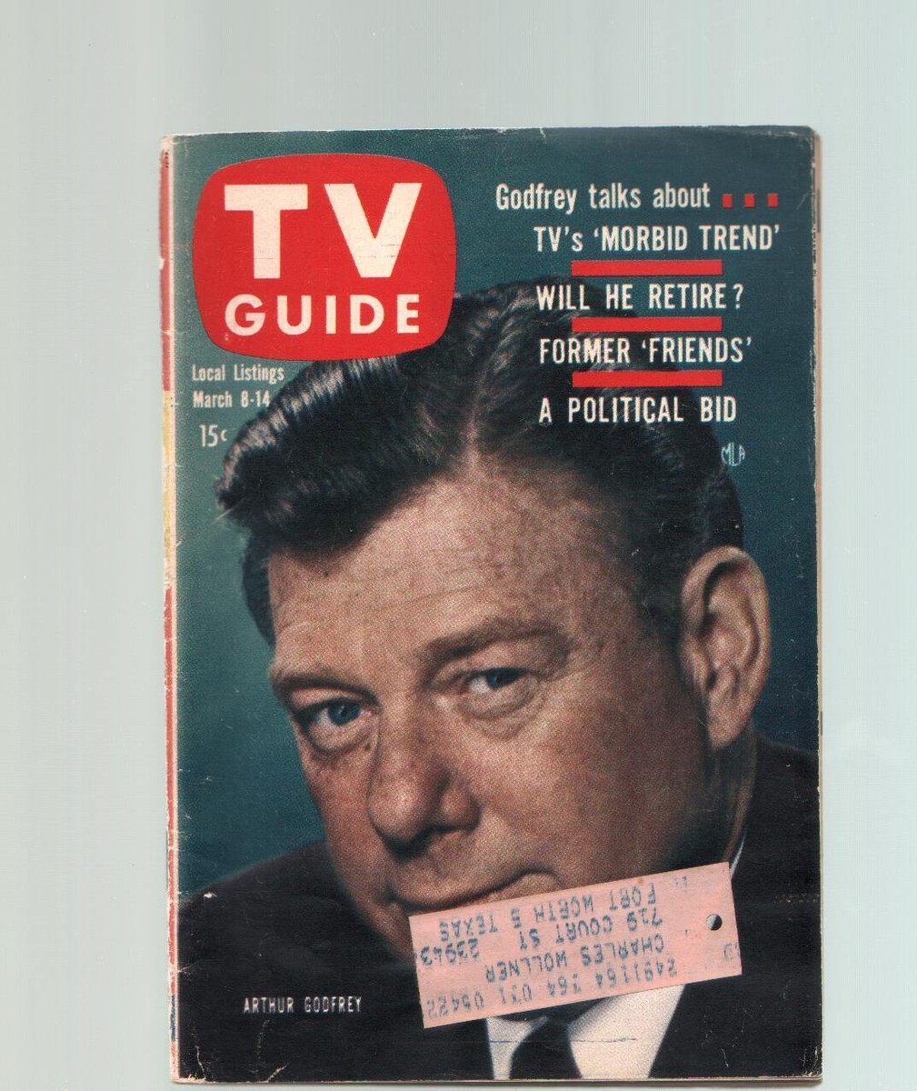 MAG TV Guide March 8 14 1958 Arthur Godfrey Dallas Ft Worth Edition EBay MAG TV Guide March 8 14 1958 Arthur Godfrey Dallas Ft Worth Edition EBay