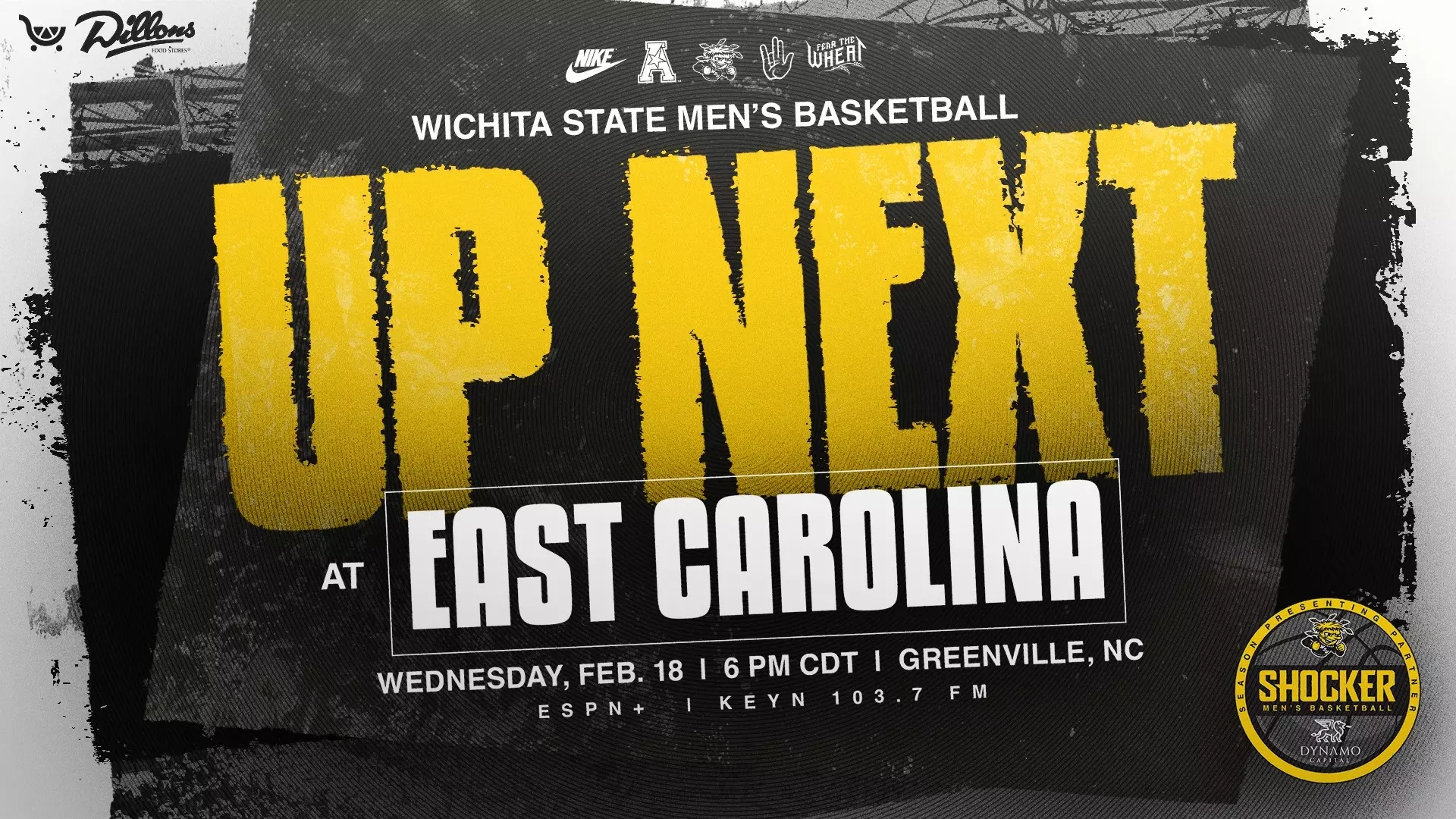 MBB Preview At East Carolina Feb 18 Wichita State Athletics MBB Preview At East Carolina Feb 18 Wichita State Athletics