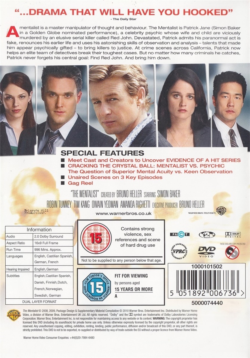 Mentalist Series Watch The Mentalist Season Mentalist Watch The Mentalist Online Season Crime Drama Watch The
