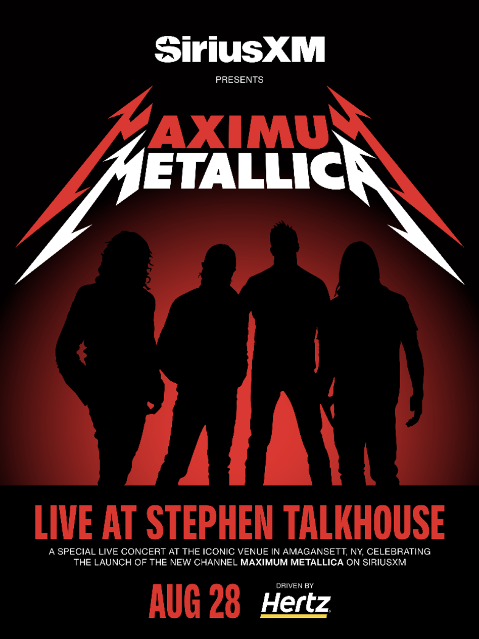 Metallica Goes Maximum Volume With New Year Round SiriusXM Channel Sirius XM Holdings Inc SIRI