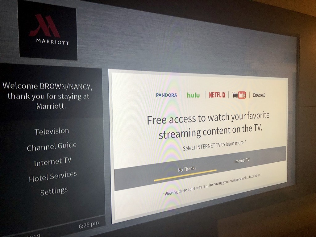 Miami Airport Marriott TV Guide Nancy Brown Flickr