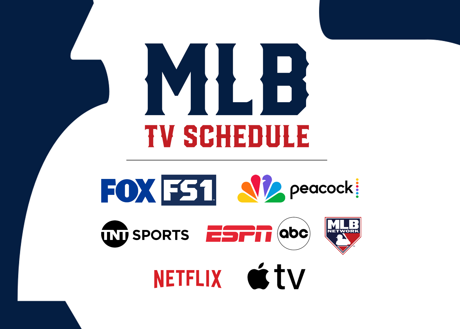 MLB TV Schedule 2026 How To Watch Stream Sports Media Watch