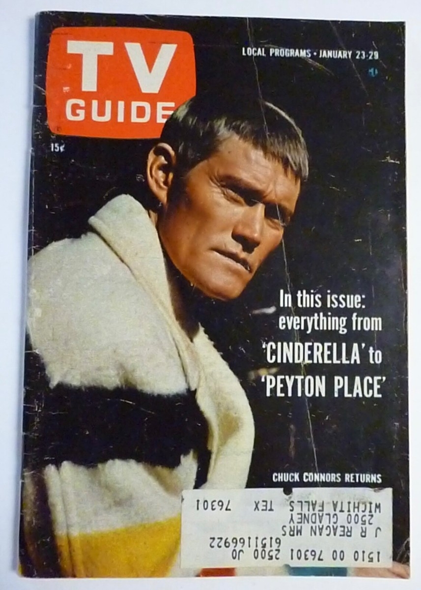 N Texas Jan 23 1965 TV Guide CHICK CONNORS Bob Denver Gilligan s PEYTON PLACE EBay N Texas Jan 23 1965 TV Guide CHICK CONNORS Bob Denver Gilligan s PEYTON PLACE EBay