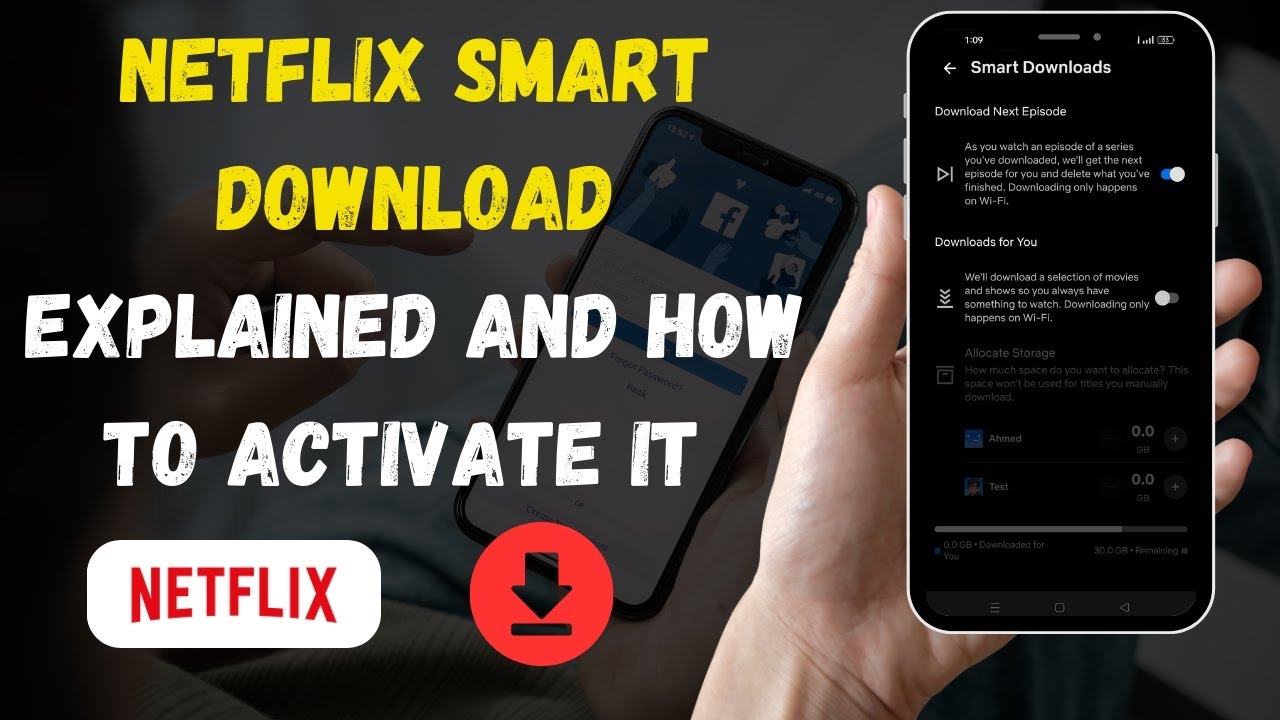  Netflix Smart Download Explained And How To Activate It Step By Step 2023 Easy And Fast YouTube