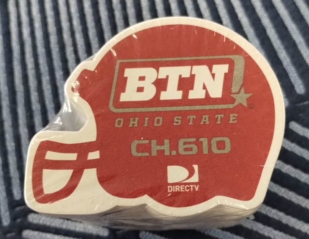 New Ohio State Buckeyes BTN Channel 610 DirecTV Approximately 90 Coasters 2014 EBay New Ohio State Buckeyes BTN Channel 610 DirecTV Approximately 90 Coasters 2014 EBay