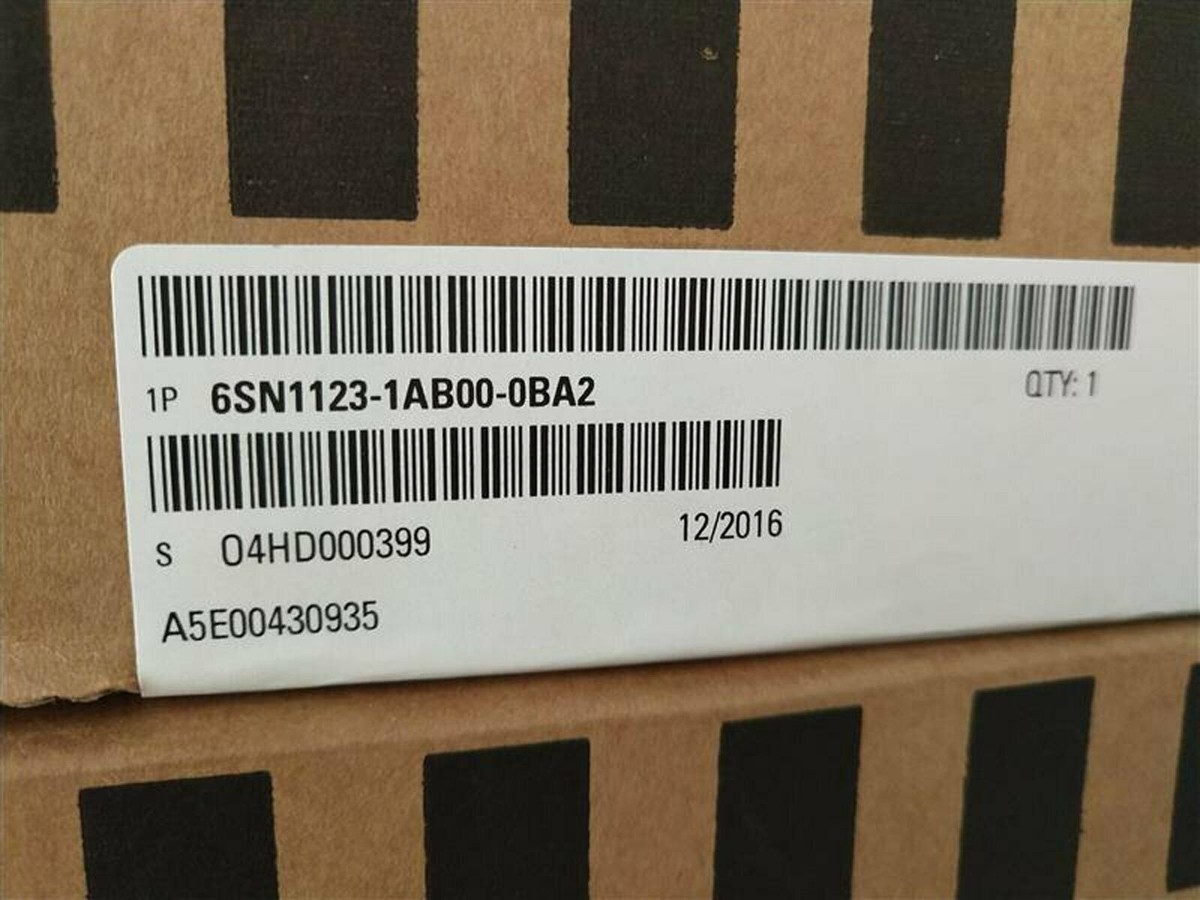 NEW SIEMENS SIMODRIVE 6SN1123 1AB00 0BA2 6SN1123 1AB00 0BA2 Ship DHL 662643523492 EBay NEW SIEMENS SIMODRIVE 6SN1123 1AB00 0BA2 6SN1123 1AB00 0BA2 Ship DHL 662643523492 EBay