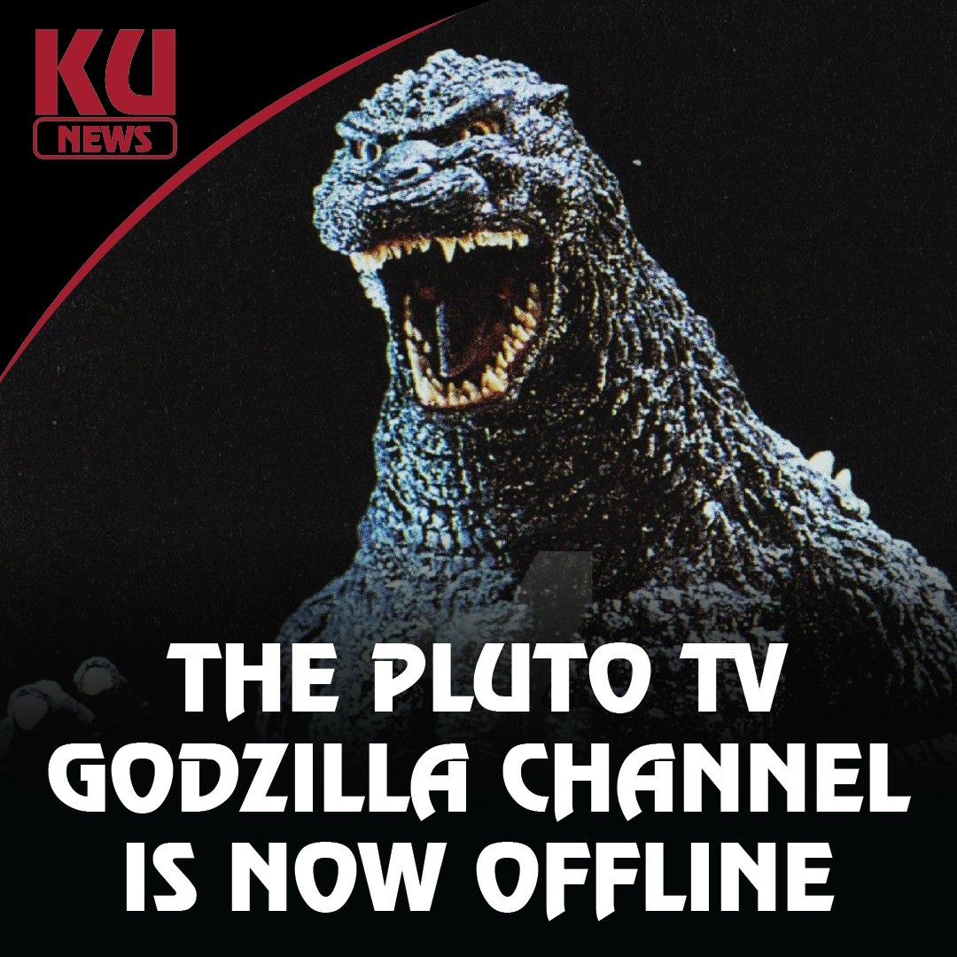 NEWS As Of Today January 1 2025 The Official 24 7 Godzilla Channel On Pluto TV Is Offline kaijunews kaijufans gojira godzilla plutoTV