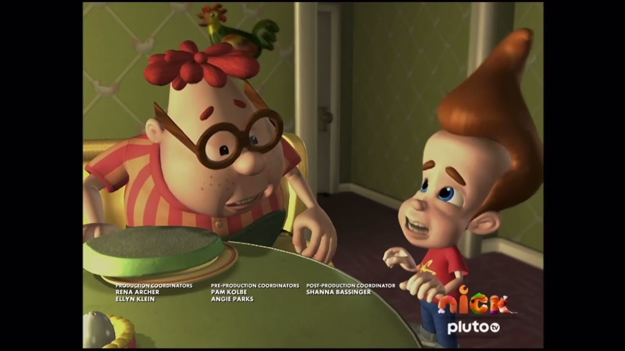Nick Pluto TV Bottom Of Screen Credits During Jimmy Neutron October 29 2021 YouTube