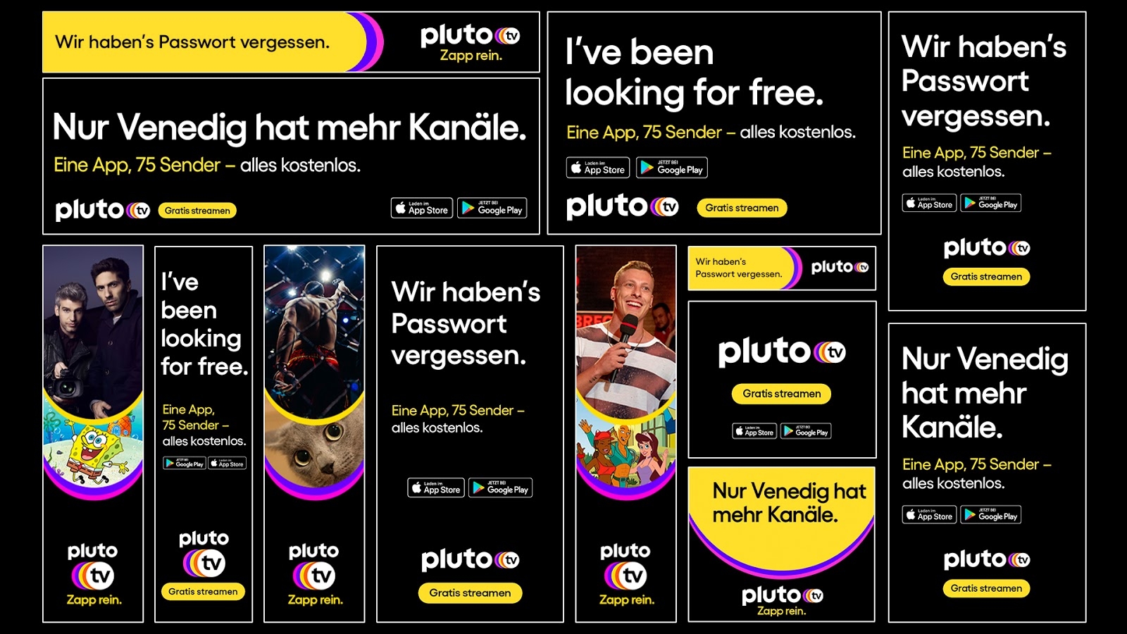 NickALive Pluto TV Launches 24 New Channels And First Ever TV Campaign In Germany Switzerland And Austria