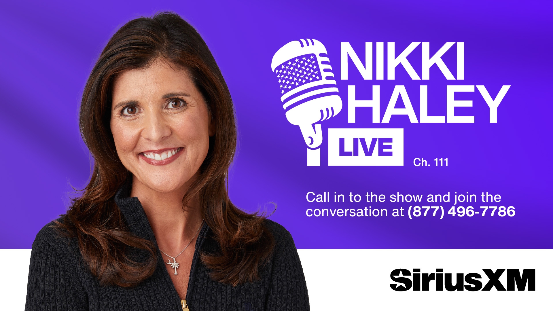 Nikki Haley Hosts Nikki Haley Live On Triumph SiriusXM