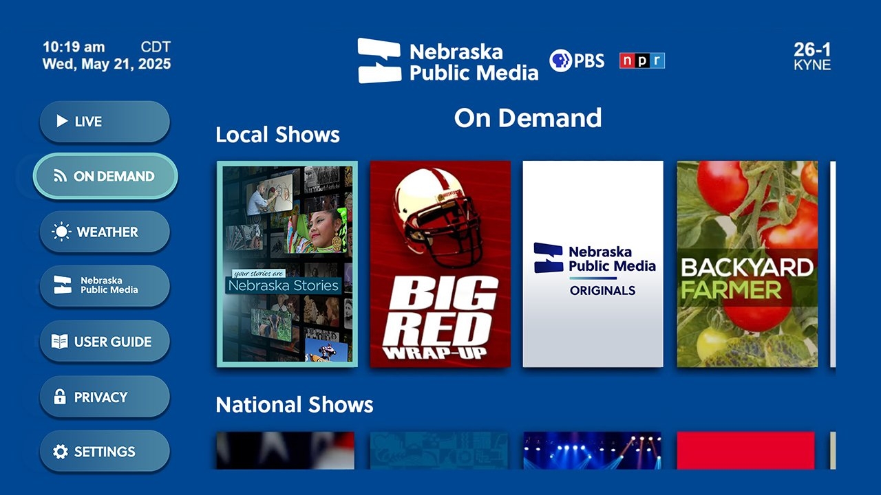 Omaha Receives First NextGen TV Signal From Nebraska Public Media Nebraska Public Media Omaha Receives First NextGen TV Signal From Nebraska Public Media Nebraska Public Media
