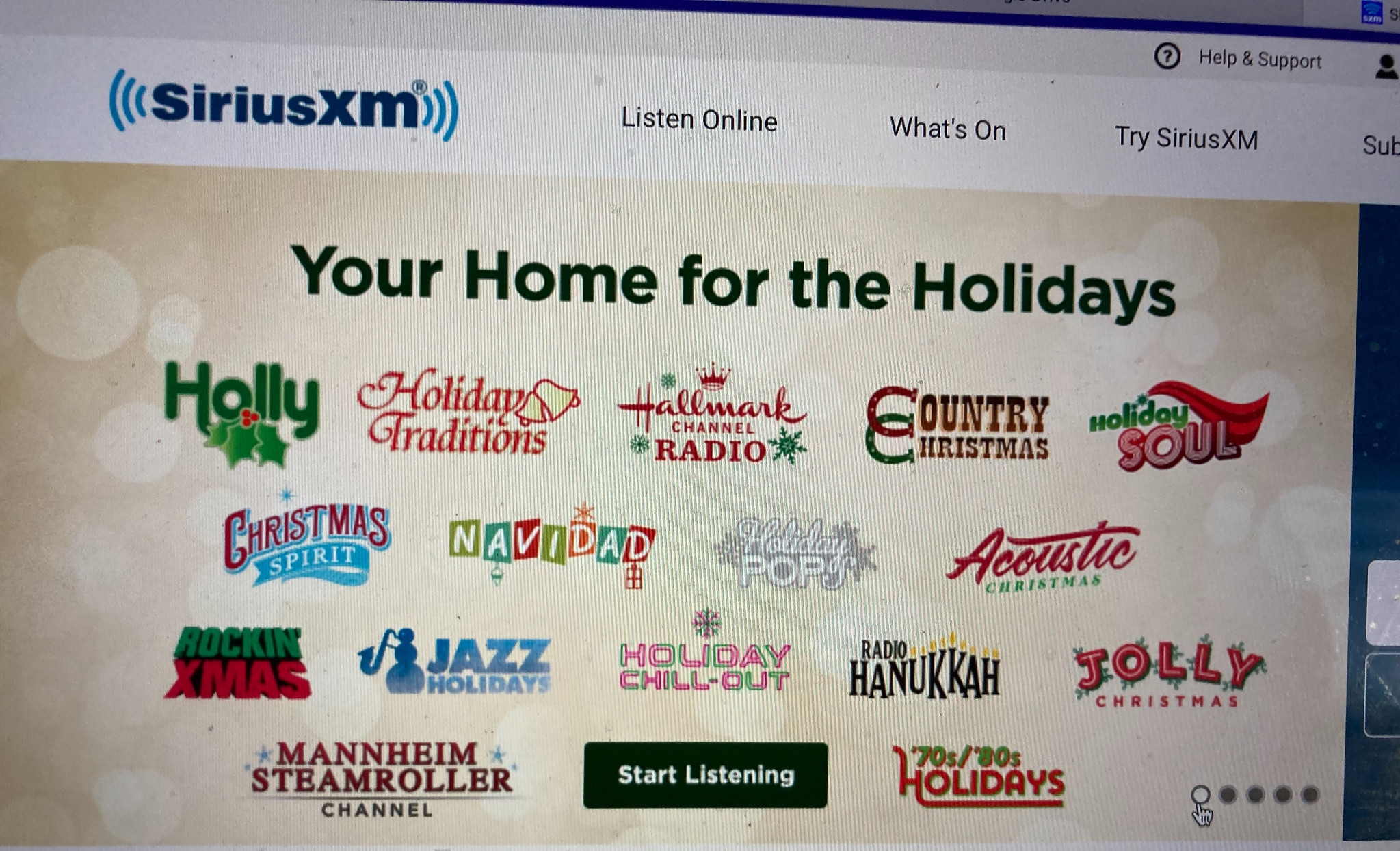 On The Dial The Early Onset Of Holiday Radio 