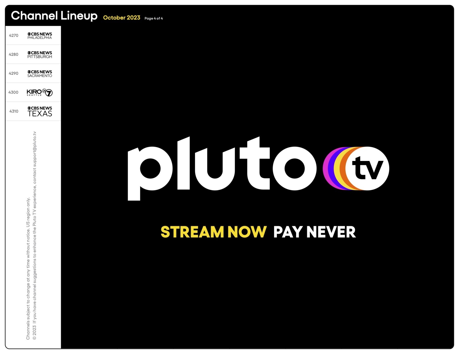 Paramount Press Express Pluto TV Paramount Press Express Pluto TV