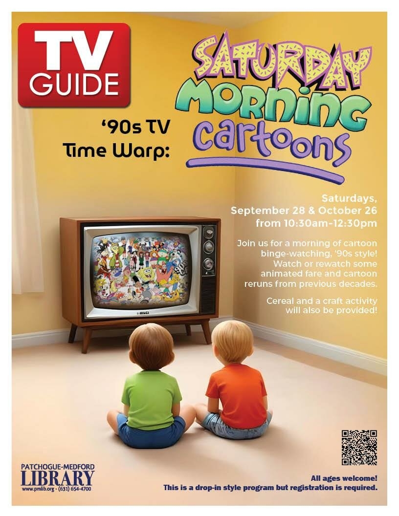 Pat Med Library To Show 90s Saturday Morning Cartoon Classics The Suffolk County News