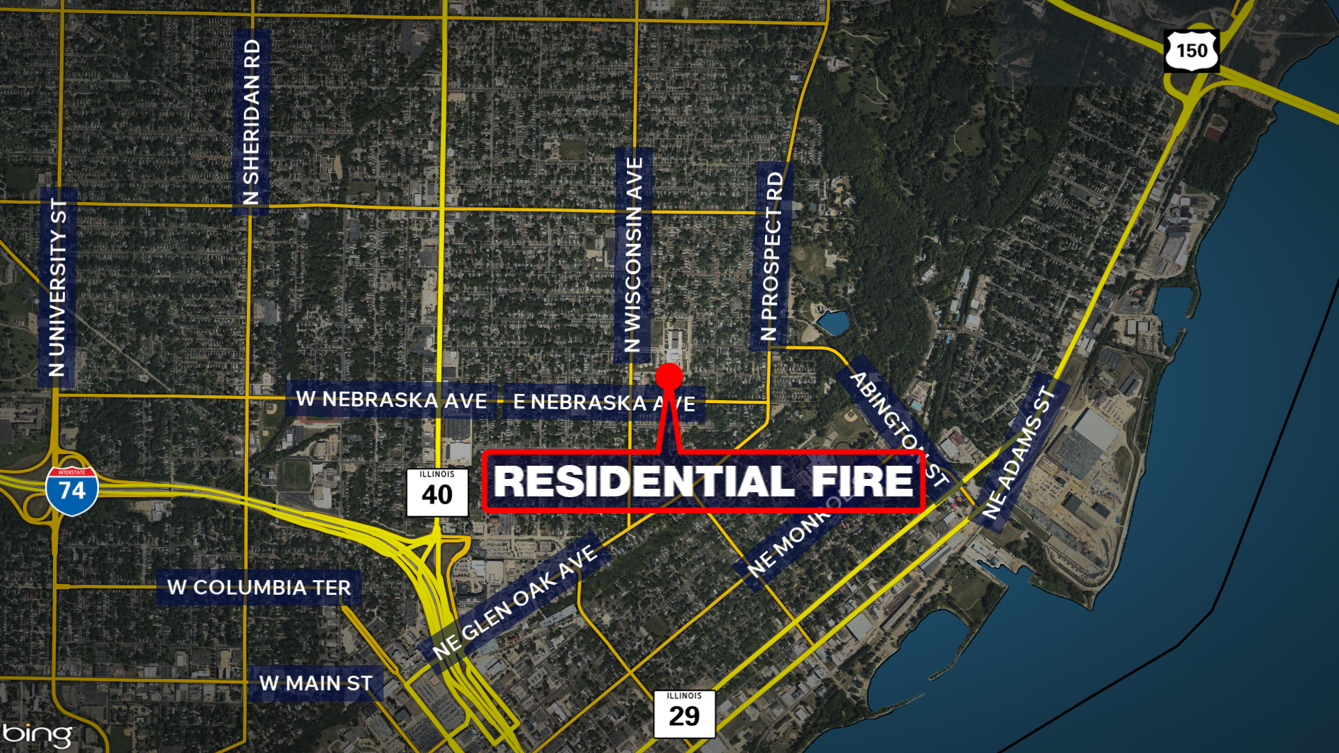 Peoria TV Sparks Accidental House Fire Peoria TV Sparks Accidental House Fire