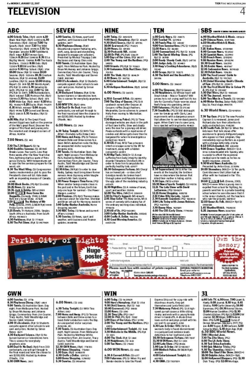 Perth TV Guide 22012007 Free Download Borrow And Streaming Internet Archive Perth TV Guide 22012007 Free Download Borrow And Streaming Internet Archive